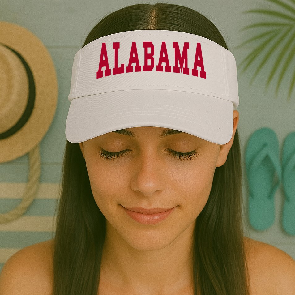Alabama Throwback Design Classic Visor