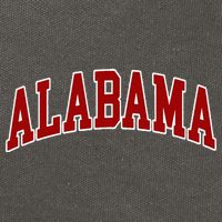 Alabama Throwback Design Classic Cotton Canvas Backpack