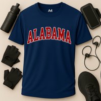 Alabama Throwback Design Classic Cooling Performance Crew T-Shirt