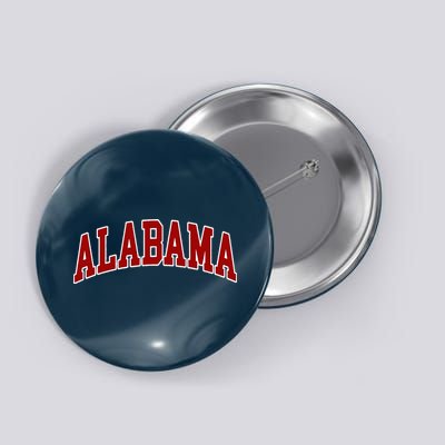 Alabama Throwback Design Classic Button