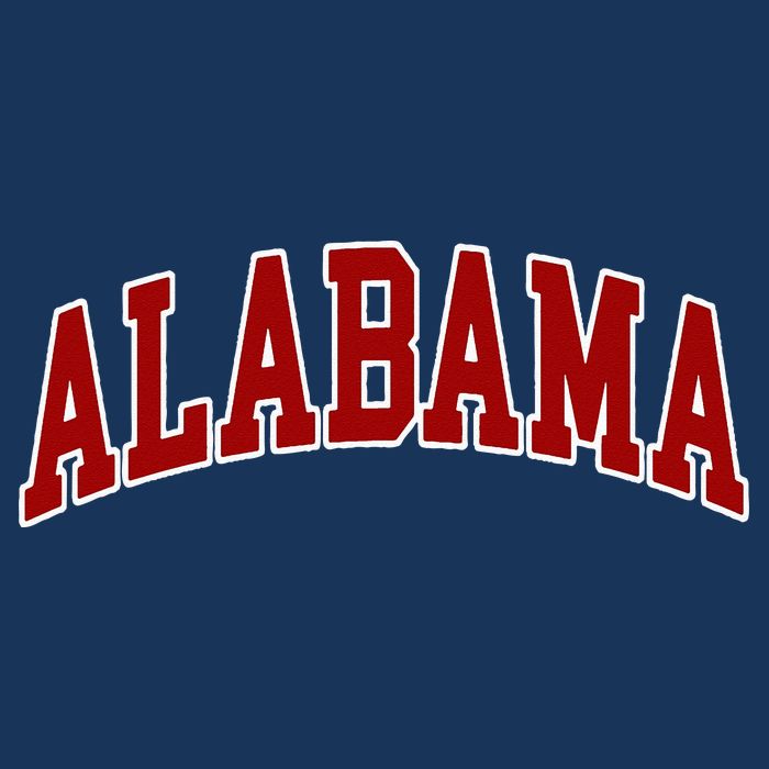 Alabama Throwback Design Classic Button