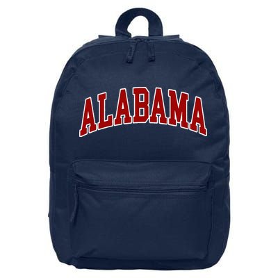 Alabama Throwback Design Classic 16 in Basic Backpack