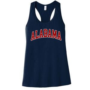 Alabama Throwback Design Classic Women's Racerback Tank