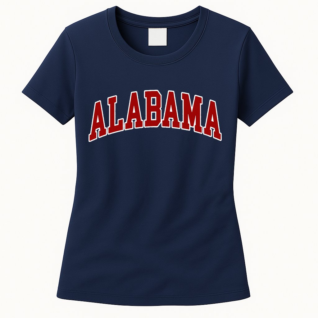 Alabama Throwback Design Classic Womens T-Shirt