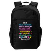 Aba Therapist Definition Applied Behavior Analysis Daily Commute Backpack
