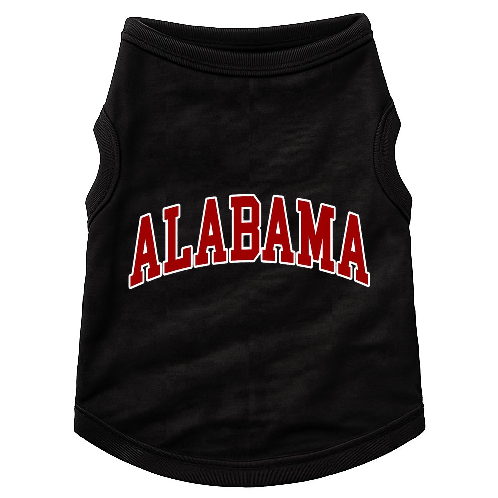 Alabama Throwback Design Classic Doggie Tank