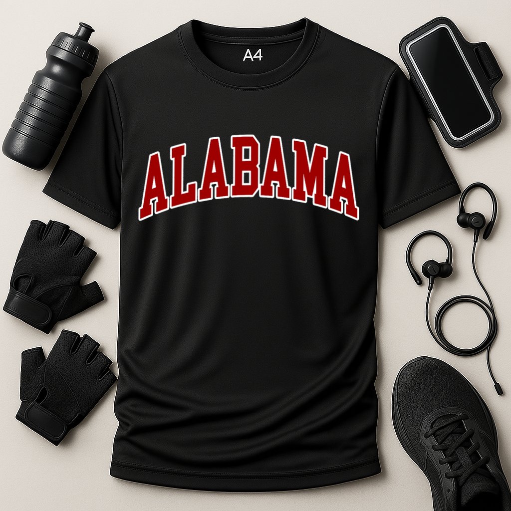 Alabama Throwback Design Classic Performance Shirt