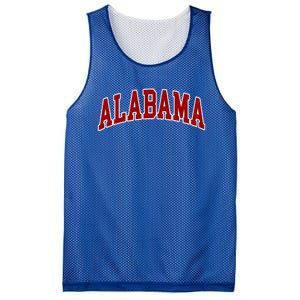 Alabama Throwback Design Classic Mesh Reversible Basketball Jersey Tank