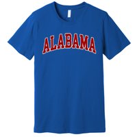 Alabama Throwback Design Classic Premium T-Shirt