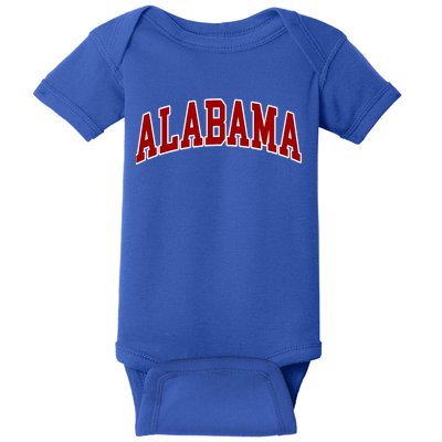 Alabama Throwback Design Classic Baby Bodysuit