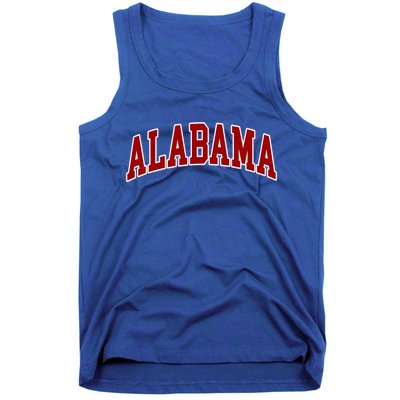 Alabama Throwback Design Classic Tank Top
