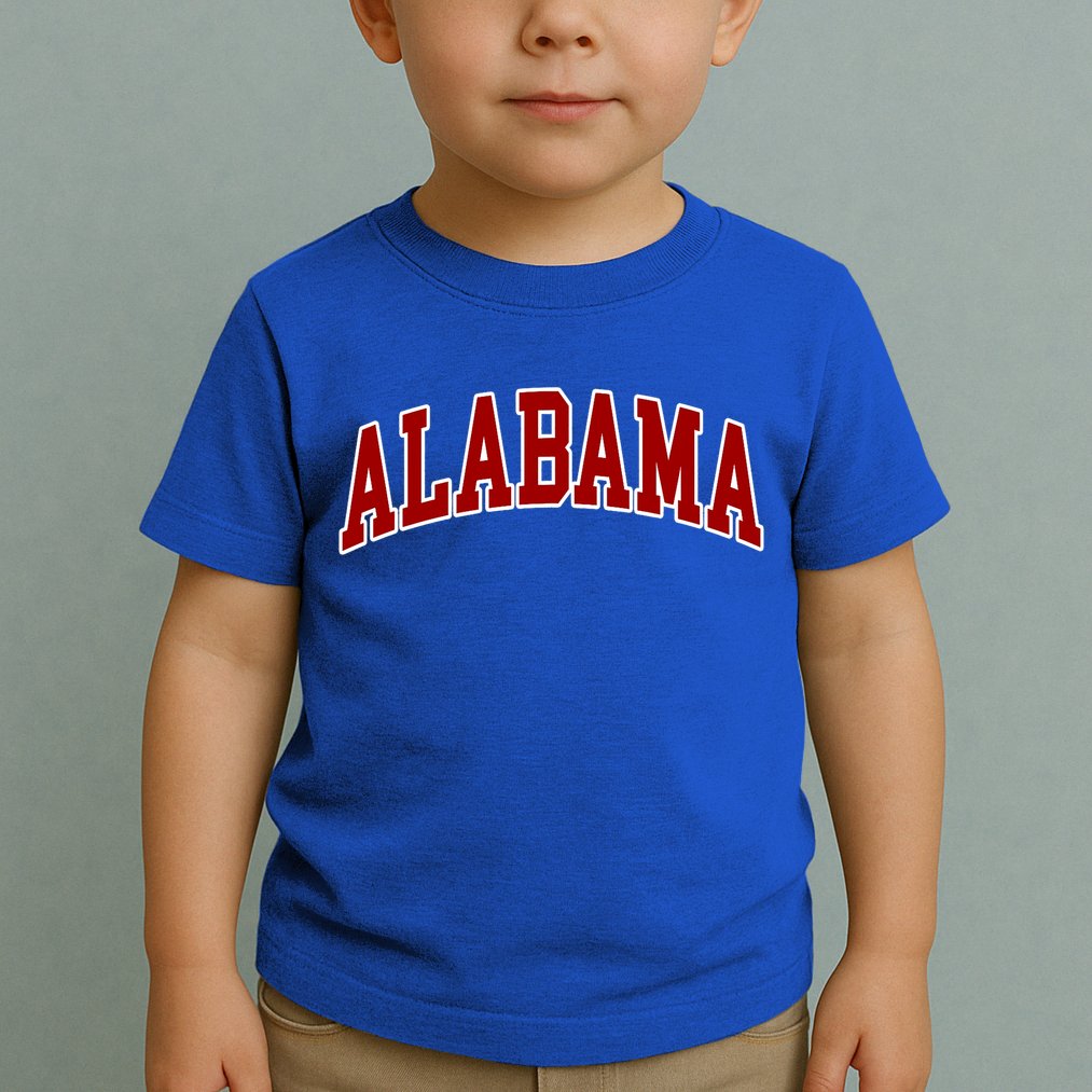 Alabama Throwback Design Classic Toddler T-Shirt