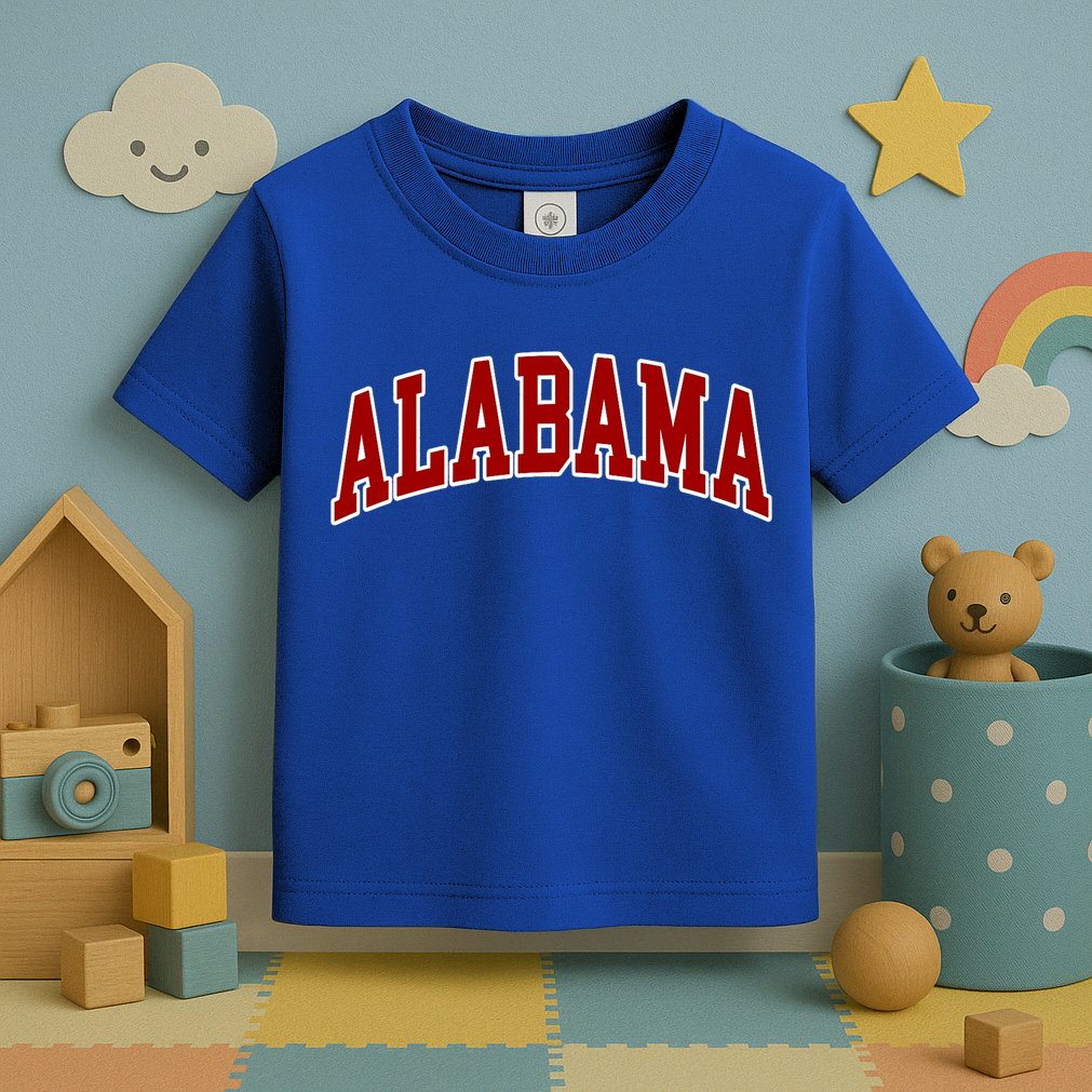 Alabama Throwback Design Classic Toddler T-Shirt