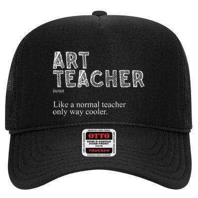 Art Teacher Design For Women Art Teacher Appreciation Trucker Hat