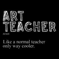 Art Teacher Design For Women Art Teacher Appreciation Women's Crop Top Tee