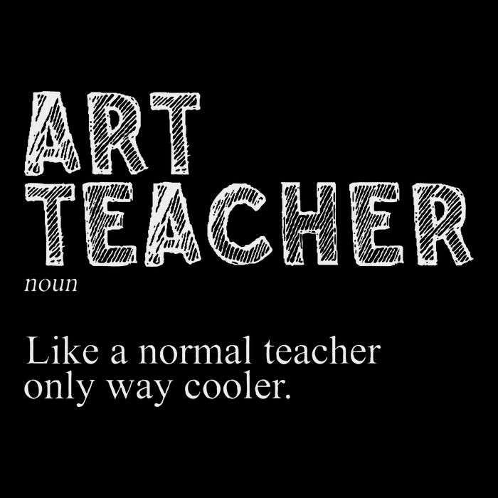 Art Teacher Design For Women Art Teacher Appreciation Women's Crop Top Tee