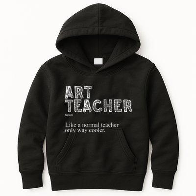 Art Teacher Design For Women Art Teacher Appreciation Kids Hoodie