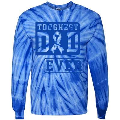 Amazing Tough Dad Fathers Day For The Toughest Dad Ever Funny Gift Tie-Dye Long Sleeve Shirt