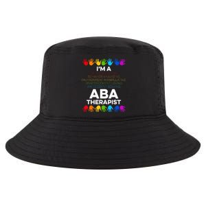 ABA Therapist Data Behavior Analyst Autism Therapy Cool Comfort Performance Bucket Hat