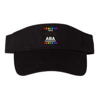 ABA Therapist Data Behavior Analyst Autism Therapy Valucap Bio-Washed Visor