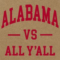 Alabama Throwback Design Classic Cotton Canvas Backpack