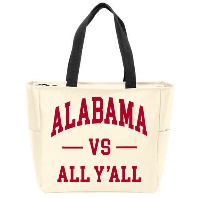 Alabama Throwback Design Classic Zip Tote Bag