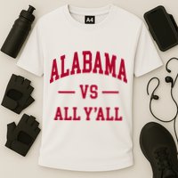 Alabama Throwback Design Classic Cooling Performance Crew T-Shirt