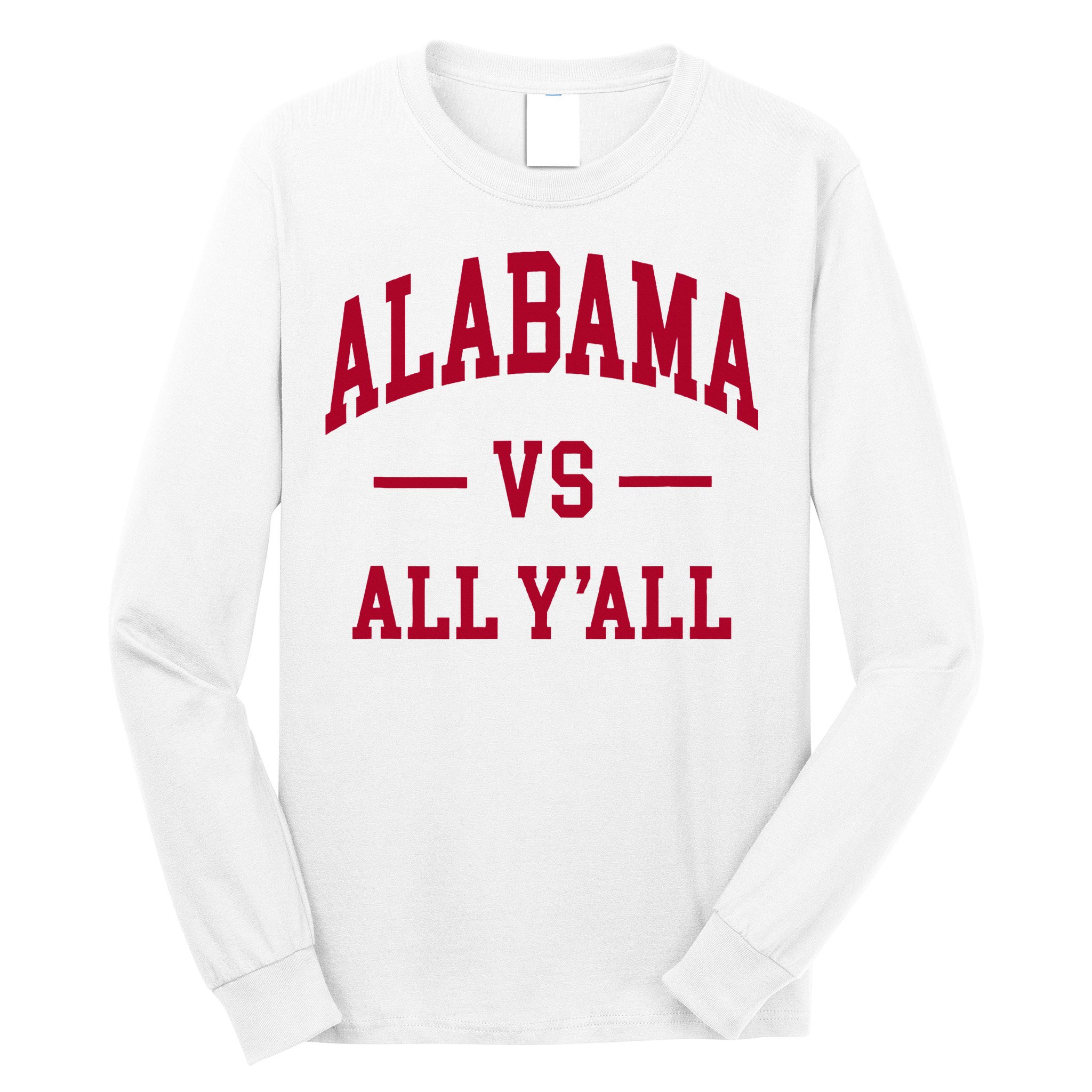 Alabama Throwback Design Classic Long Sleeve Shirt