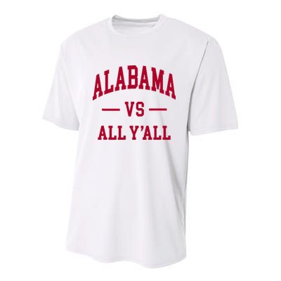 Alabama Throwback Design Classic Youth Performance Sprint T-Shirt