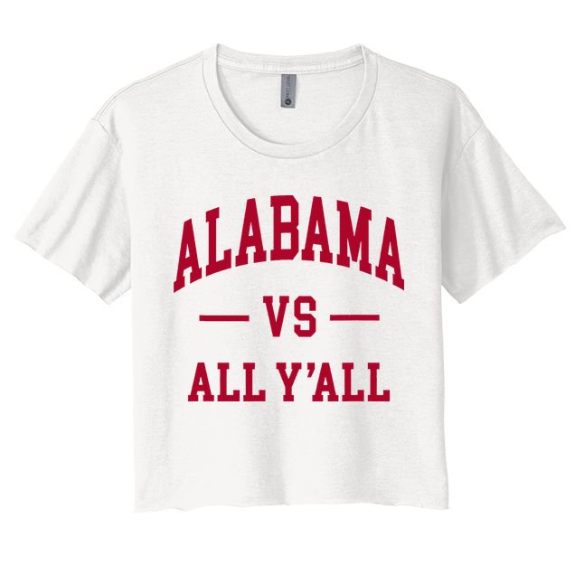 Alabama Throwback Design Classic Crop Top