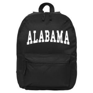 Alabama Throwback Design Classic 16 in Basic Backpack