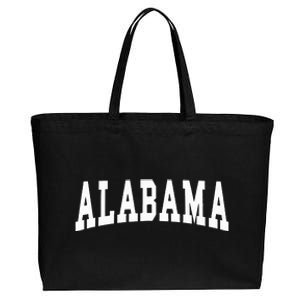 Alabama Throwback Design Classic Cotton Canvas Jumbo Tote