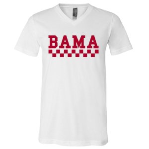 Alabama Throwback Design Classic V-Neck T-Shirt