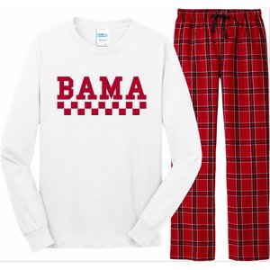 Alabama Throwback Design Classic Long Sleeve Pajama Set