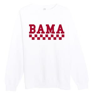 Alabama Throwback Design Classic Premium Crewneck Sweatshirt