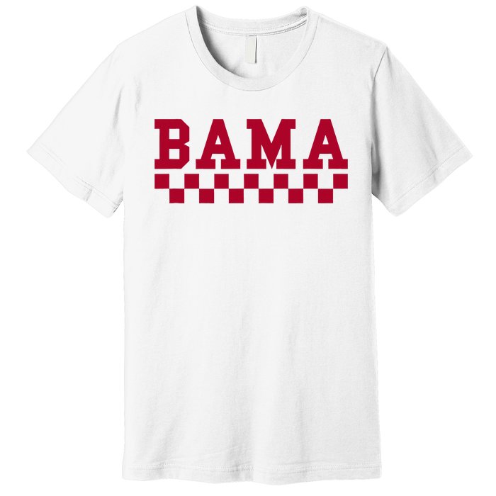 Alabama Throwback Design Classic Premium T-Shirt