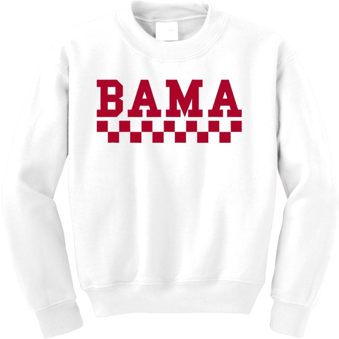 Alabama Throwback Design Classic Kids Sweatshirt