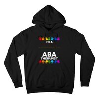 ABA Therapist Data Behavior Analyst Autism Therapy Hoodie