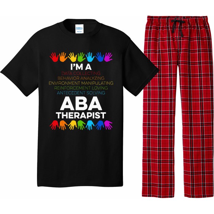 ABA Therapist Data Behavior Analyst Autism Therapy Pajama Set