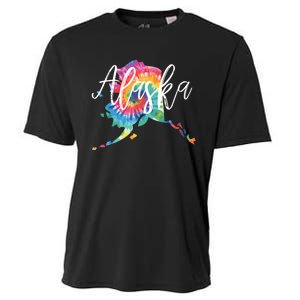 Alaska Tie Dye Cooling Performance Crew T-Shirt