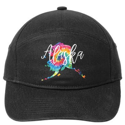 Alaska Tie Dye 7-Panel Snapback Hat