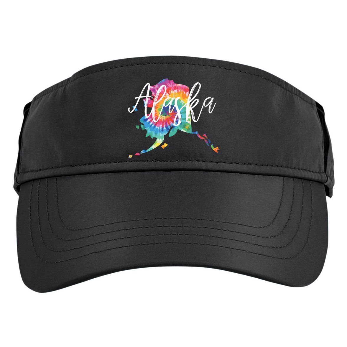 Alaska Tie Dye Adult Drive Performance Visor