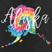 Alaska Tie Dye Adult Drive Performance Visor