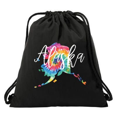 Alaska Tie Dye Drawstring Bag