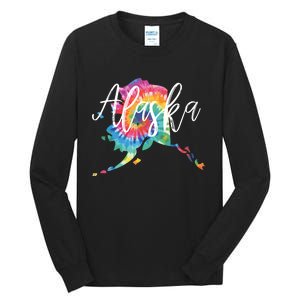 Alaska Tie Dye Tall Long Sleeve T-Shirt