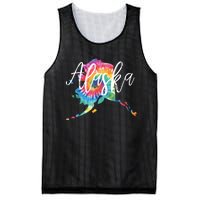 Alaska Tie Dye Mesh Reversible Basketball Jersey Tank