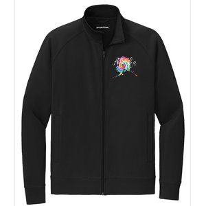 Alaska Tie Dye Stretch Full-Zip Cadet Jacket