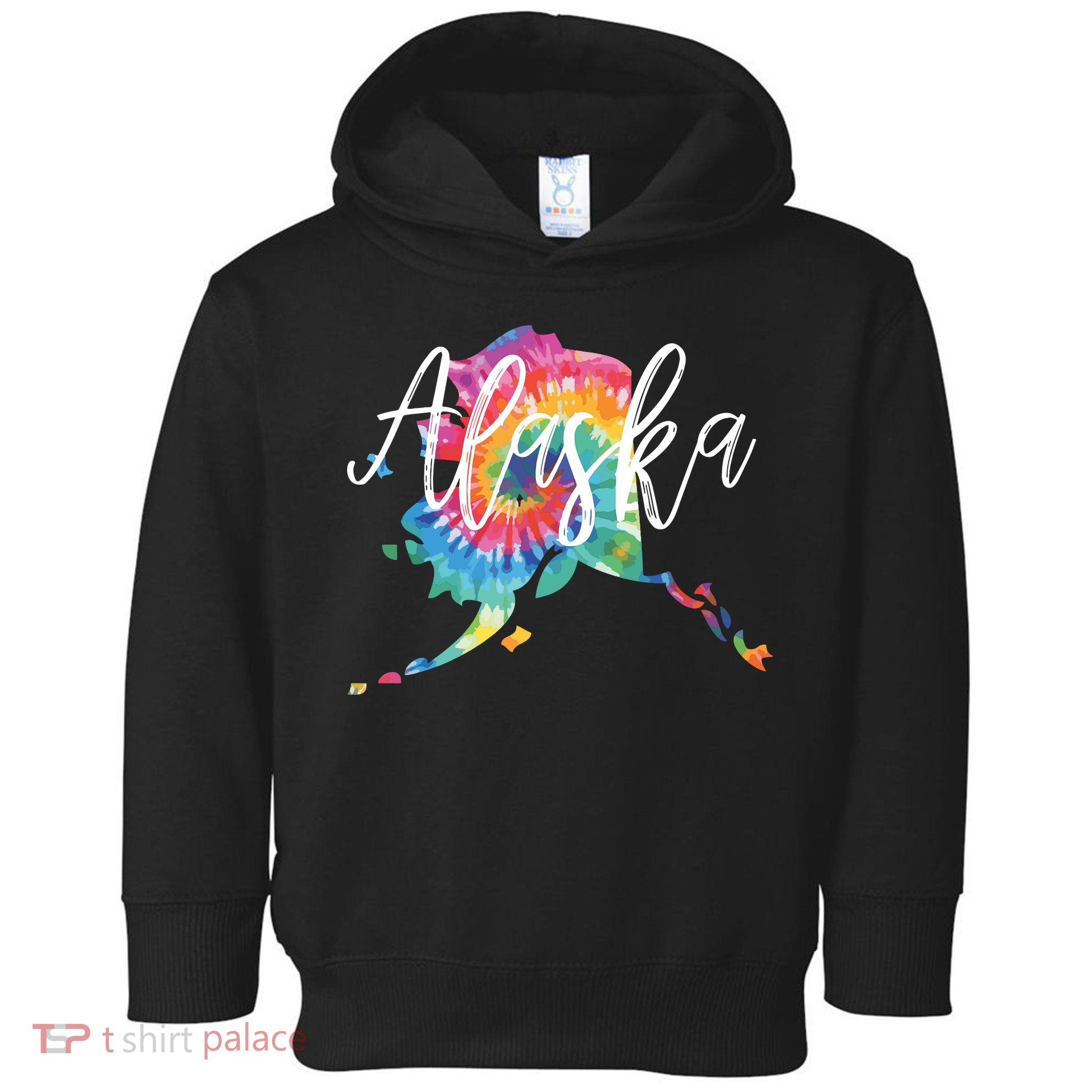 Alaska Tie Dye Toddler Hoodie