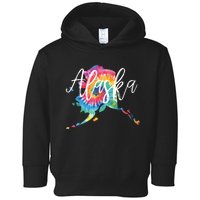 Alaska Tie Dye Toddler Hoodie