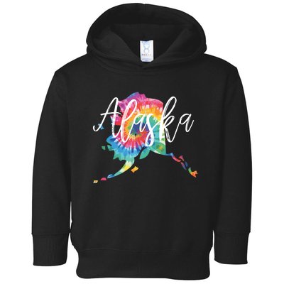 Alaska Tie Dye Toddler Hoodie